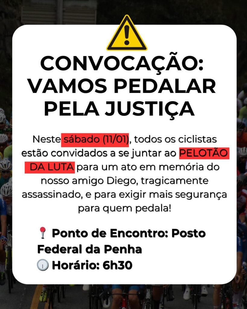 Protesto e homenagem em memória de Diego Rafael Monteiro, vítima de atropelamento fatal na PB-008